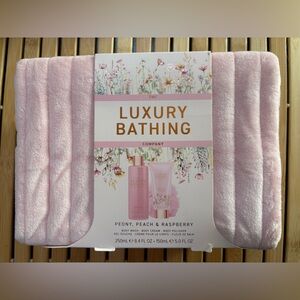 Luxury Bathing Company Gift Set - Peony, Peach & Raspberry